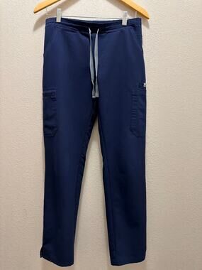 FIGS Technical Collection Navy Blue Scrub Pants SZ S PO# 1507